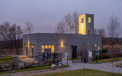 Dodání a pokládka dlažby pro realizaci moderní kaple v Březové